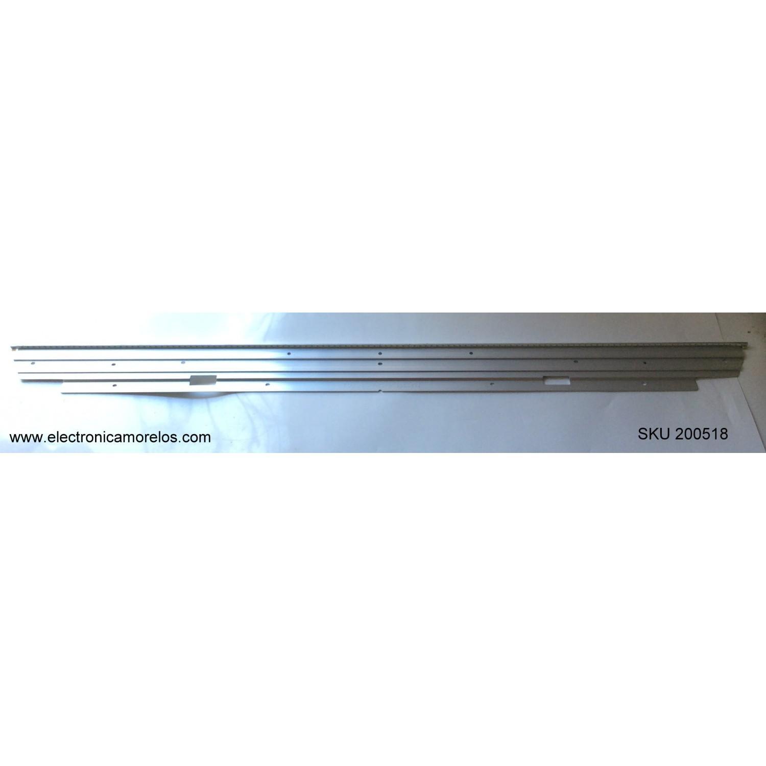 LED PARA TV JVC (1 PIEZA) / 550TA0S / 550TA0T / 7620G550FH02 / 7620G550FH02-a- / 550TA0S V4 / PANEL T550HVN01.3 / MODELO SP55M-C TA1DSD